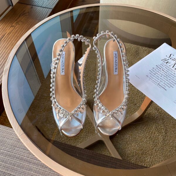 Crystal Temptation Slingback heels