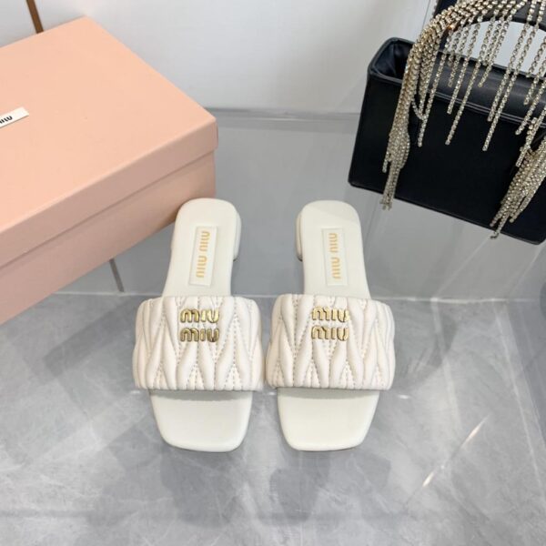 Miu Miu white Slipper